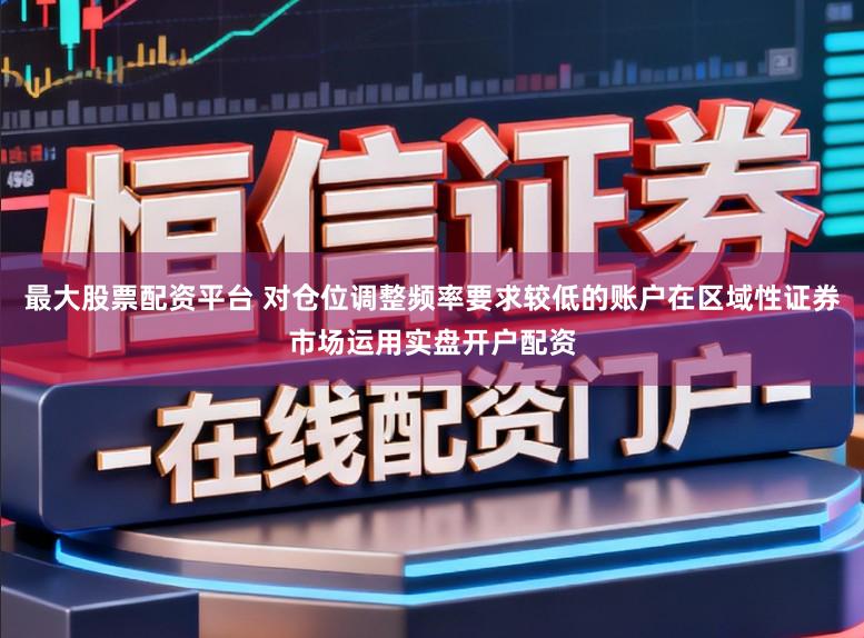 最大股票配资平台 对仓位调整频率要求较低的账户在区域性证券市场运用实盘开户配资